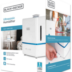 HUMIDIFIER-B&D ULTRASONIC 1.3 GALLON COOL & WARM MIST - Image 4