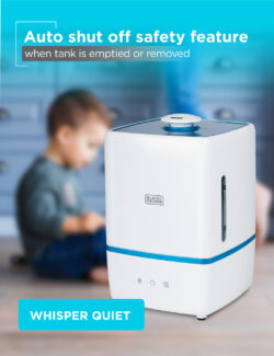 HUMIDIFIER-B&D ULTRASONIC 1.3 GALLON COOL & WARM MIST - Image 5