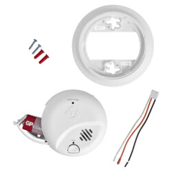 DETECTOR-HARDWIRE/SMOKE w-BATTERY (SMI100-AC) - Image 4