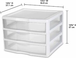 DRAWERS-3/14-1/2" WIDE CLEARVIEW - Image 2