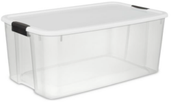 STORAGE-w-BLACK LATCH TOP- 116 QT - Image 1
