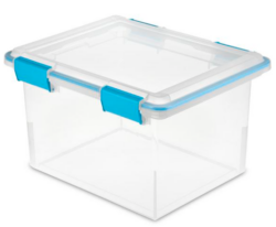 STORAGE-LATCH-CLEARw/GASKET- 32 QT - Image 1