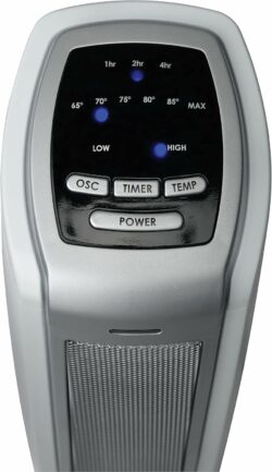 HEATER-CERAMIC 22" TOWER with- THERMOSTAT & TIMER - Image 5