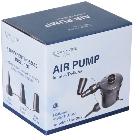 AIR BED- AIR PUMP