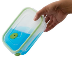 ULTRA SEAL RECT.CONTAINER- 4.5 cup GREEN - Image 3
