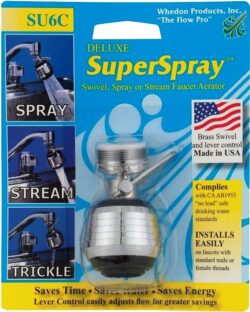 FAUCET SUPERSPRAY-CHROME- DELUXE