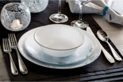 CORELLE MUGLESS RD. 12 pc SET TRANQUIL REFLECTIONS - Image 4