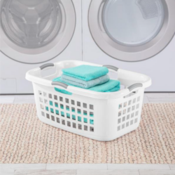 LAUNDRY BASKET-2 BUSHEL ULTRA WHITE - Image 3