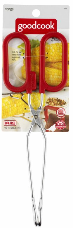 TONGS- 10" SCISSOR TYPE WH HANDLES