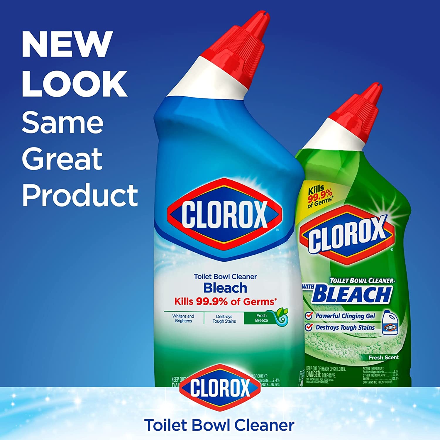 CLOROX TOILET BOWL CLNR 24oz W/ BLEACH FRESH SCENT Lee Distributors