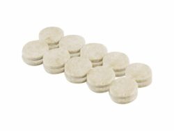 FELT GARD PADS-H.D.LIGHT BROWN #1 - 3/4" - Image 2