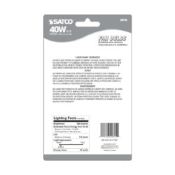 CEILING FAN BULB 40w CD/2- FROSTED - Image 3