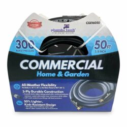HOSE-HOT WATER-BLK-5/8" RUBBER 50 FT - Image 5