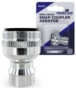 SNAP COUPLER AERATOR-BRASS SMALL - Image 3