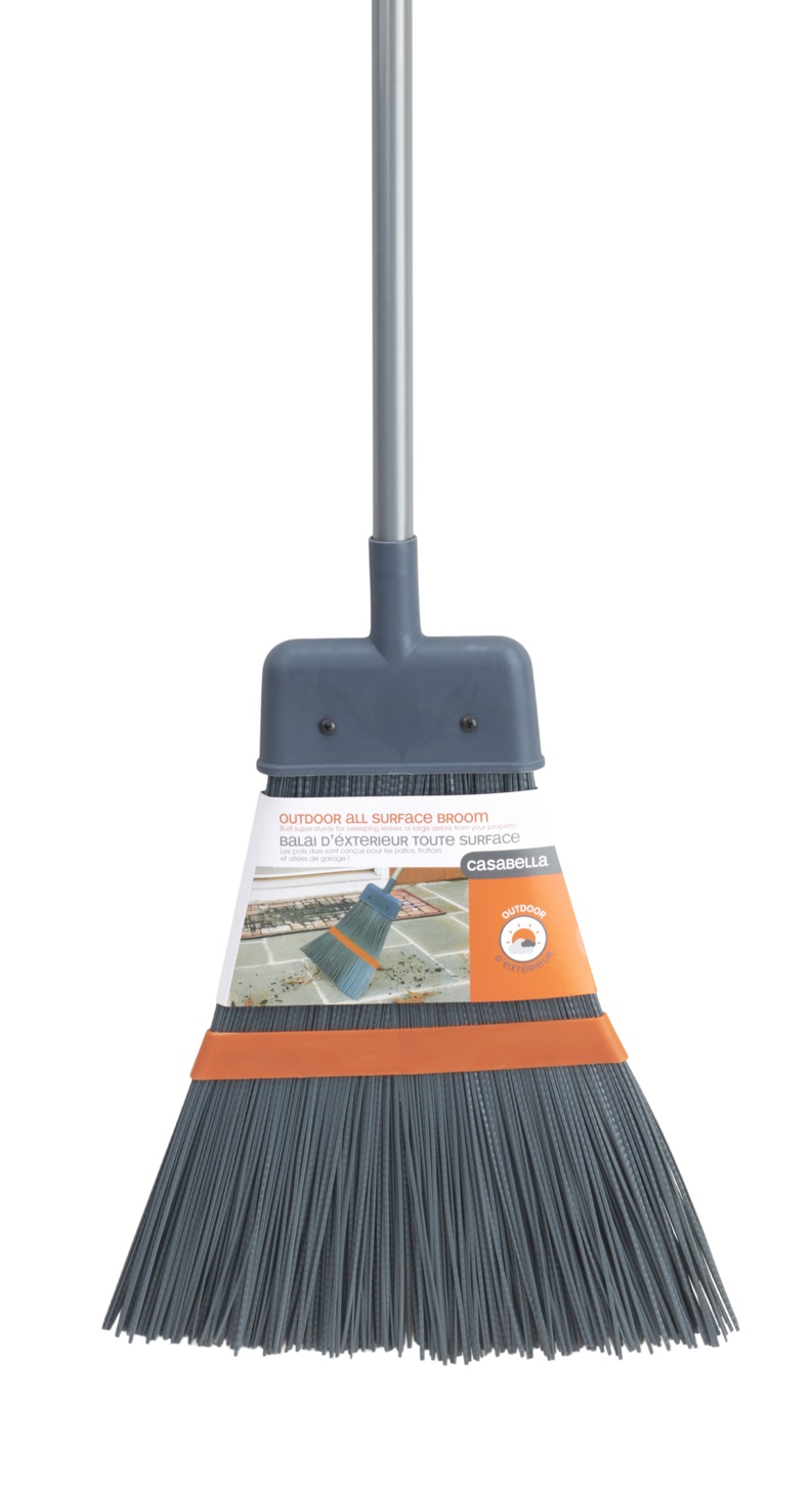 BROOM OUTDOOR ALL SURFACE 10″ W CASABELLA Lee Distributors