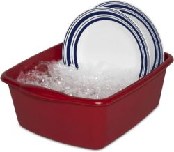DISHPAN-RECT-12qt- RED - Image 3