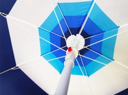 UMBRELLA-BEACH 72" LARGE NYLON ASSTD DESIGN - Image 3