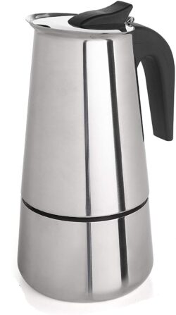 Imusa 9-Cup Espresso Maker, Silver