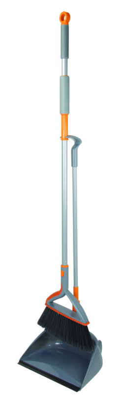 DUSTPAN & BROOM SET-FULL SIZE QUICK 'N EASY w-DETACH HEAD - Image 6