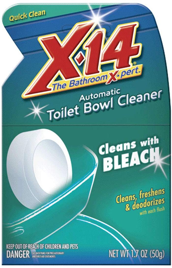 X14 TOILET BOWL CLNR DROP INS 1.7oz BLEACH ANTIBACTRL Lee Distributors