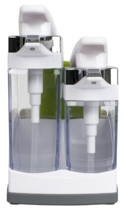 SINK SIDER DUO w/SPONGE HOLDER WHITE/CHROME - Image 4