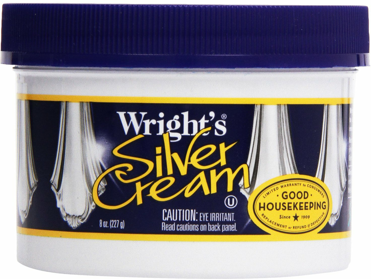 WRIGHT’S SILVER CREAM 8oz JAR Lee Distributors