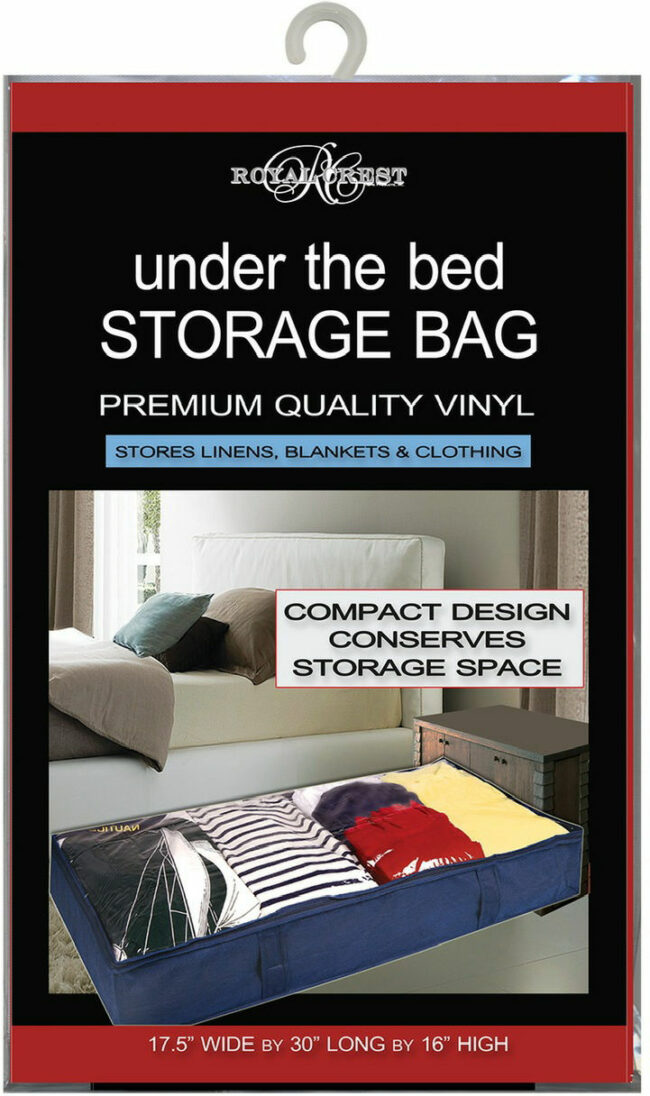 STORAGE BAG UNDER THE BED 17.5 Wx6Dx30L Lee Distributors