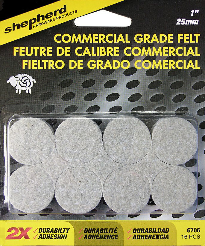 FELT GARD COMMERCIAL GRADE 1 16pk Lee Distributors
