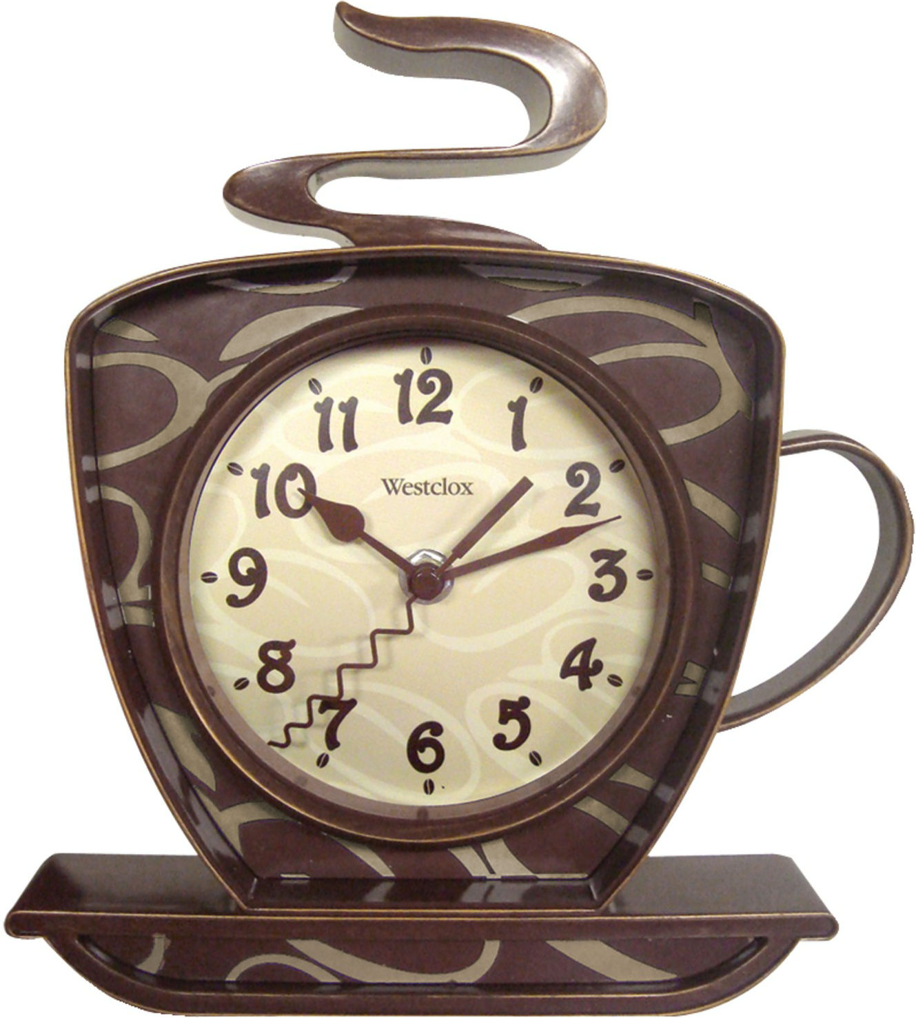 WALL CLOCK9.5″ COFFEE CUP Lee Distributors