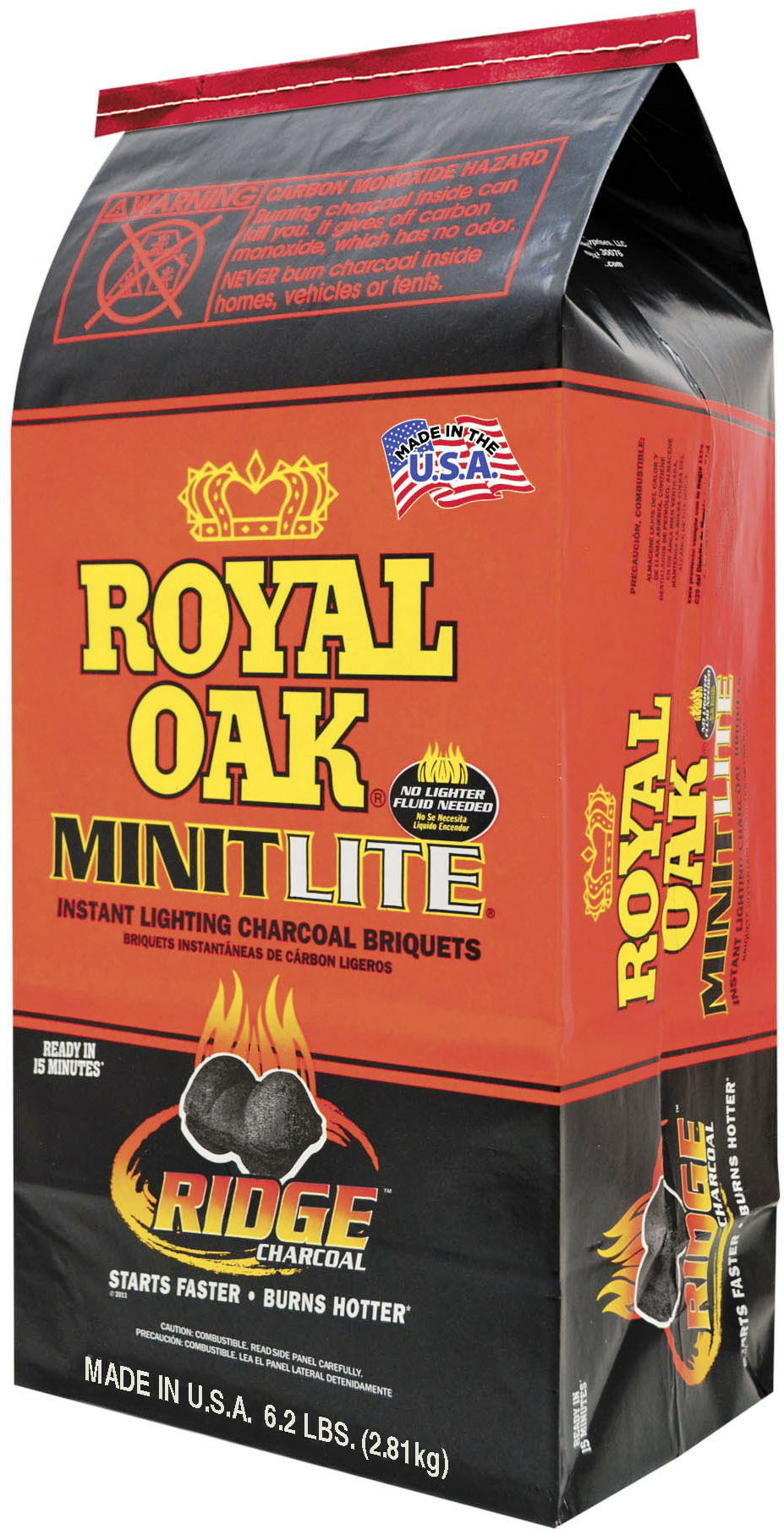 ROYAL OAK CHARCOAL MINIT LITE 6.2 LB Lee Distributors