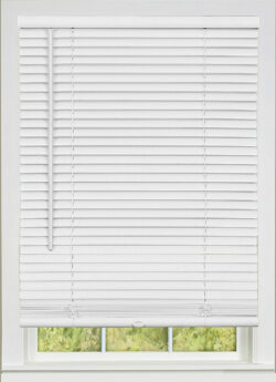 MINI BLIND-1" CORDLESS WHITE 37 x 64