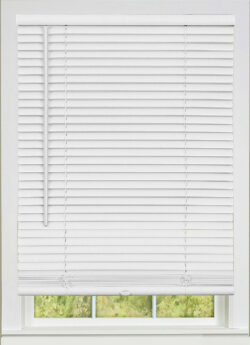 MINI BLIND-1" CORDLESS WHITE 60 x 64