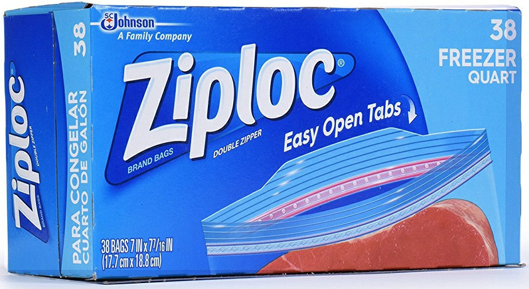 ZIPLOC FREEZER BAG QUART 38 ct Lee Distributors
