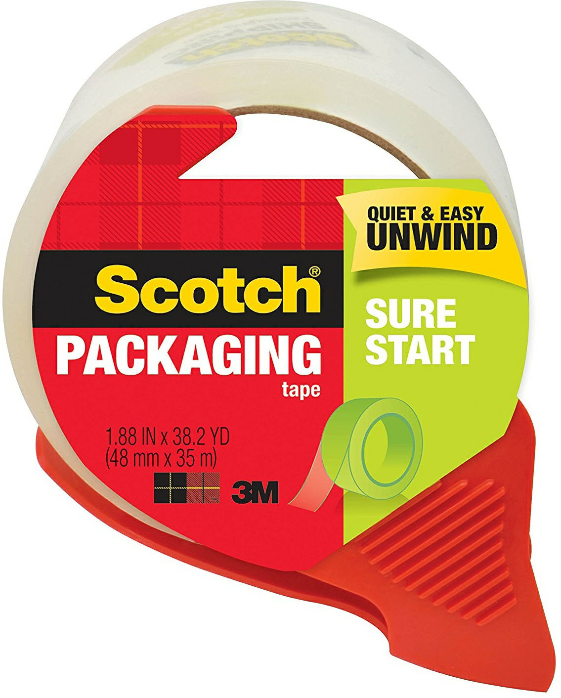 CARTON TAPE 3M WITH DISPENSER 2×116 Lee Distributors