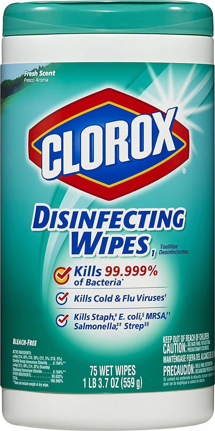 CLOROX DISINFECT WIPES 75 ct FRESH SCENT Lee Distributors