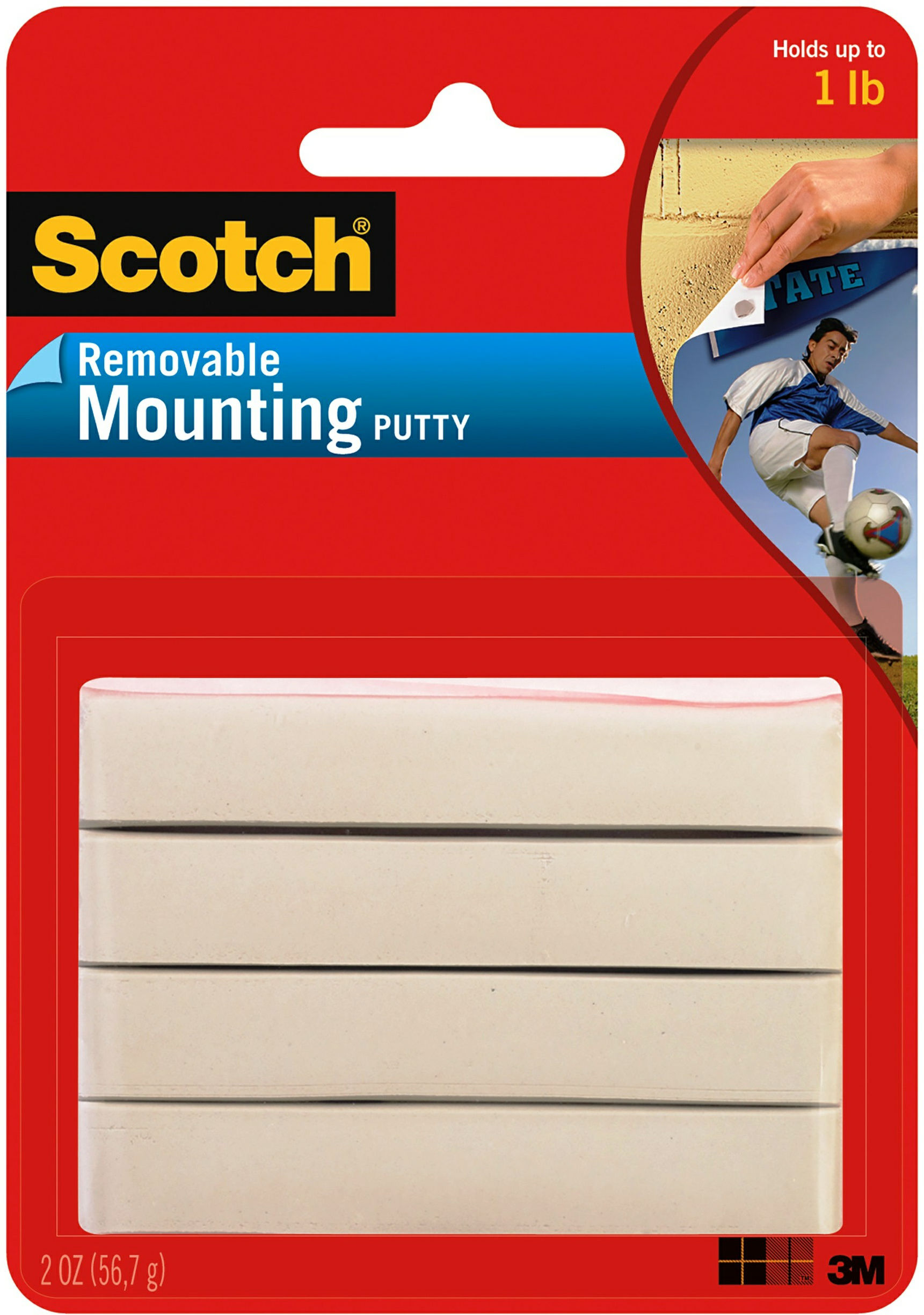 3M MOUNTING PUTTY WHITE Lee Distributors