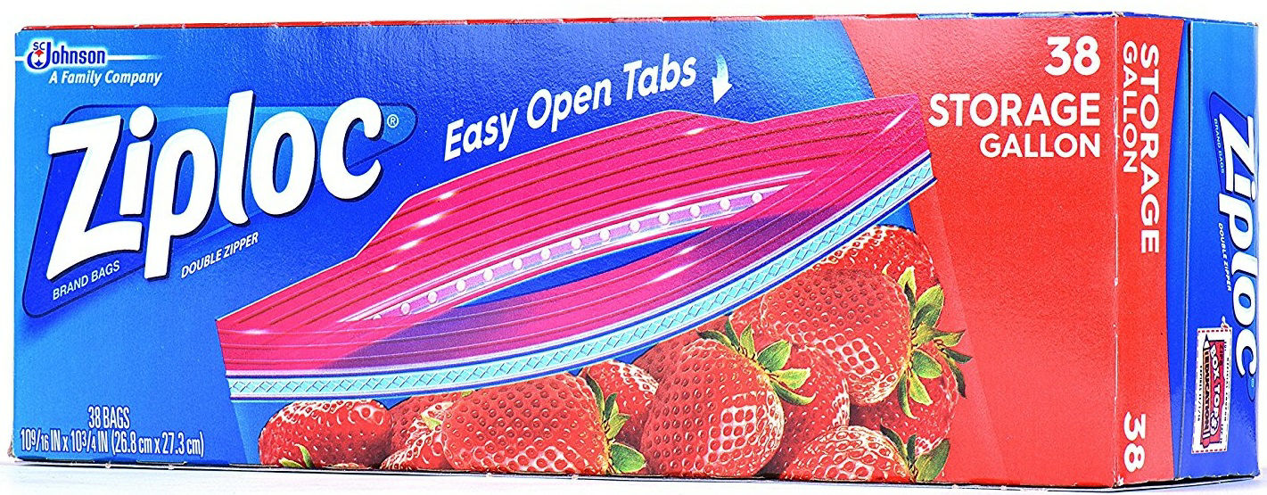 ZIPLOC STORAGE BAG GALLON 38 ct Lee Distributors