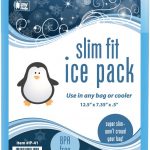 IP-41 EXTRA LARGE ice pack 12.5×7.35art with HangTab sticker