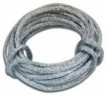 PICTURE WIRE-GALV-BRAID - 9' 100 LB