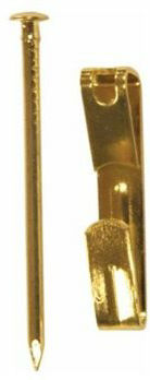 PICTURE HANGERS-PROMO-BRASS 20 LB - CD/8