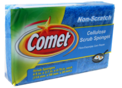 SPONGE W/SCRUBR-COMET NO-SCRTCH 1pk