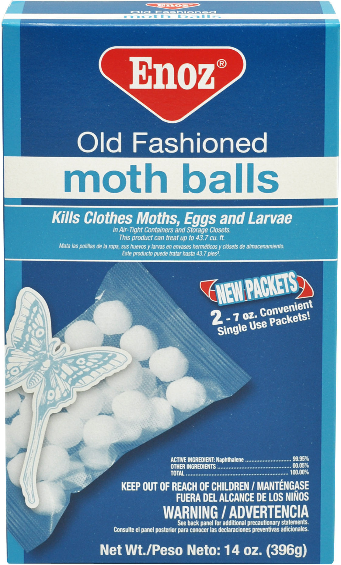 ENOZ MOTH BALLS 2 8oz PACKS OLD FASHIONED Lee Distributors