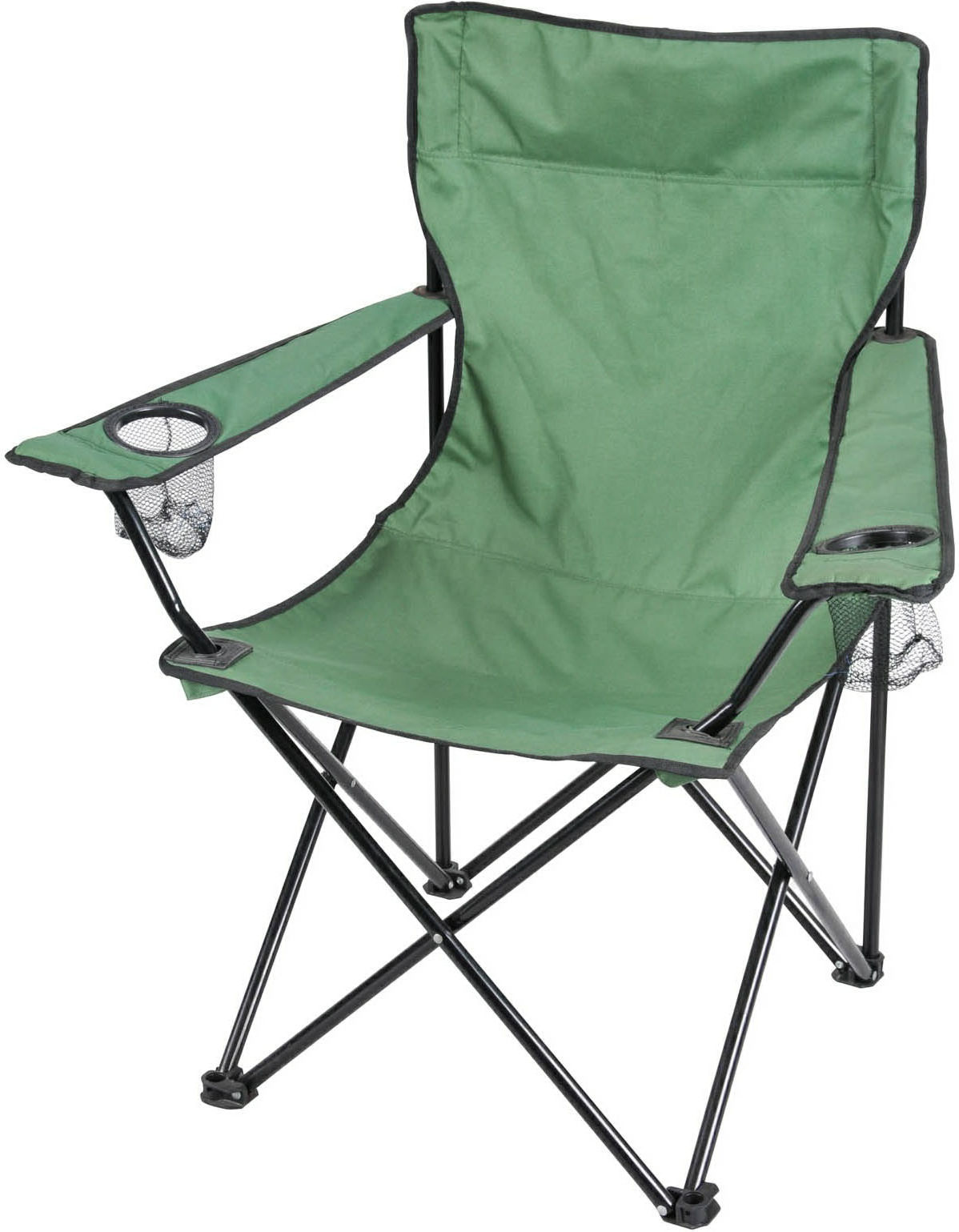CAMPING CHAIR-COLLAPSIBLE - GREEN - Lee Distributors