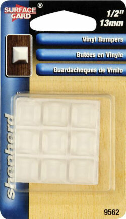BUMPERS-SQUARE-CLEAR 1/2" - Image 1