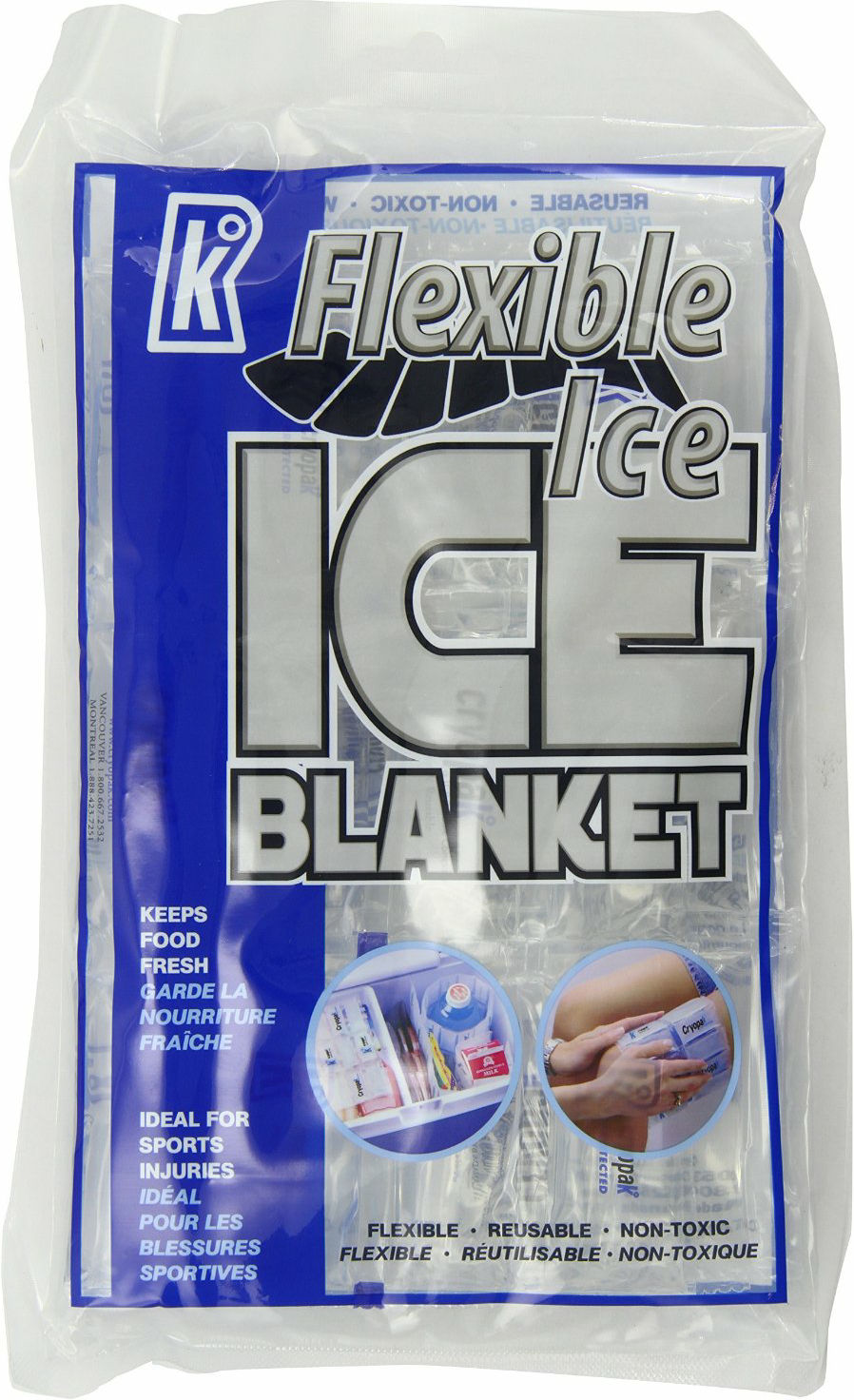 ICE PAKFLEXIBLE ICE BLANKET 9 x 16.5″ Lee Distributors