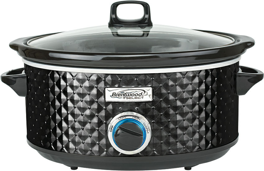 Brentwood SC-135W - Slow cooker - 3 qt - white