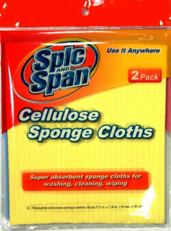 SPONGE CLOTH SPIC-N-SPAN 2pk-CELULS - Image 1