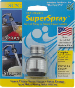 FAUCET SUPERSPRAY-CHROME- STANDARD