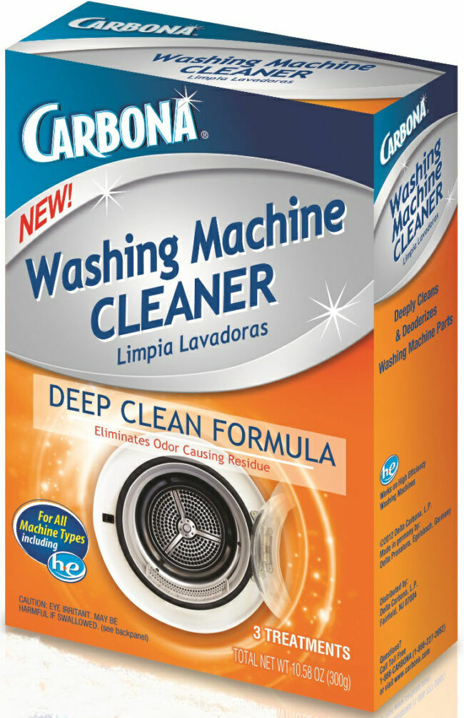 CARBONA WASHING MACHINE CLEANER 8.4 oz Lee Distributors