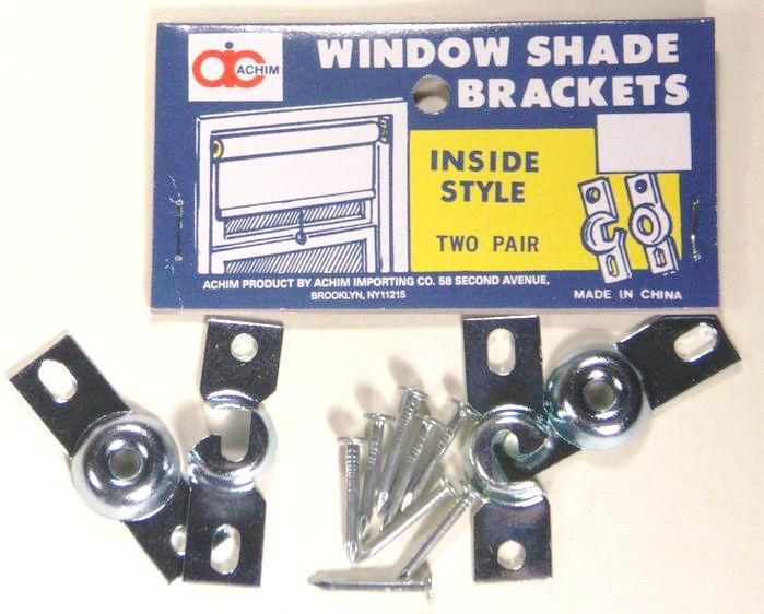 WINDOW SHADE BRACKETS2 PAIRS INSIDE Lee Distributors